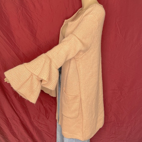 Signature Studio Open Front Double Bell Sleeve Cardigan XL - Picture 1 of 6